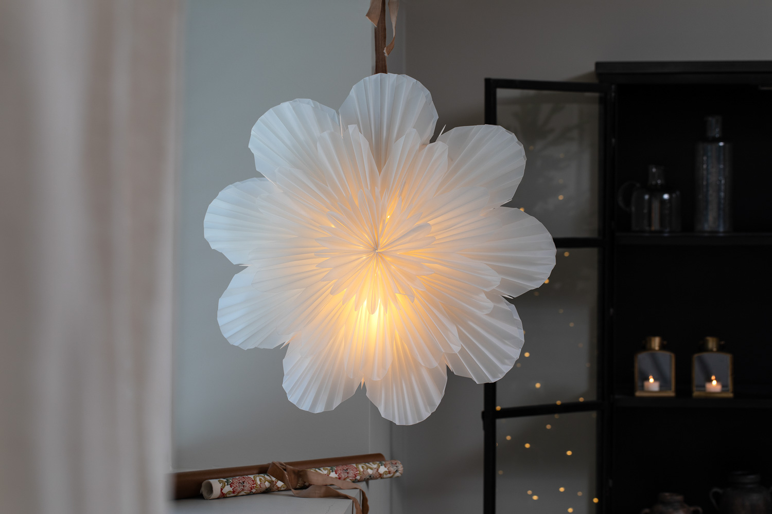 Slik bretter du adventsstjernen